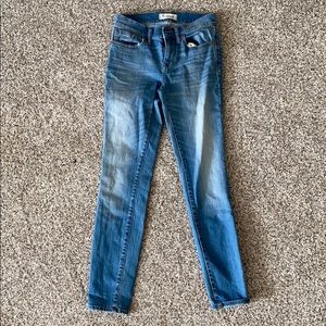 Madewell skinny jeans
